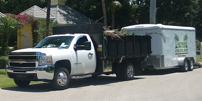 Photo of Arthur Lawn Care Truck & Trailer in Naples, FL